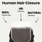 Deep Wave 5x5 HD Lace Human Hair Closure