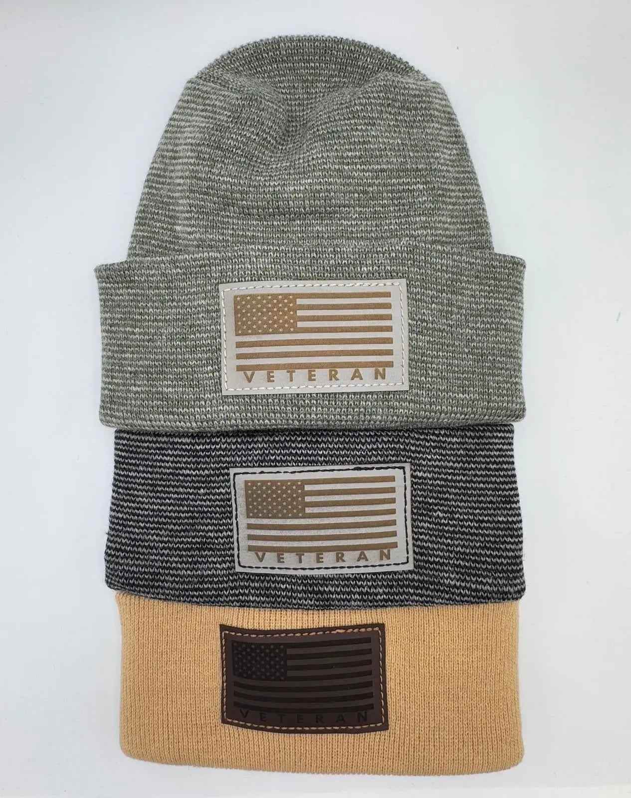 Haakwear H Stitch Cuffed Beanie, Veterans Collection