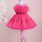 Diana Fuchsia Party Dress