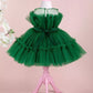 Diana Green Party Dress