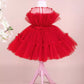 Diana Red Party Dress
