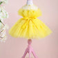 Diana Yellow Party Dress
