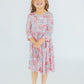 Dream Big Little One 3/4 Pocket Twirl Dress