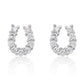 Lucky Horseshoe Earring Set