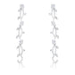 Avera 1.1Ct Vine Design Plated Earrings