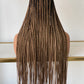 Ready to Ship- Knotless Full lace braided wigs