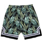 Prps Palm Men Mesh Shorts Green Multi Palm Print
