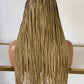 Ready to ship - Tribal Cornrow lace Frontal braided wig