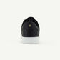 VOLTAIRE: QUILTED COURT SHOE - BLACK