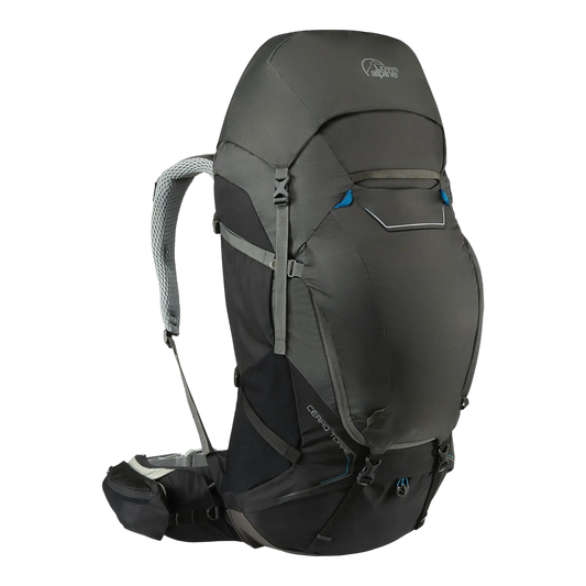 Lowe Alpine Cerro Torre 100:120 Trekking Pack Unisex Backpack Black/Grey