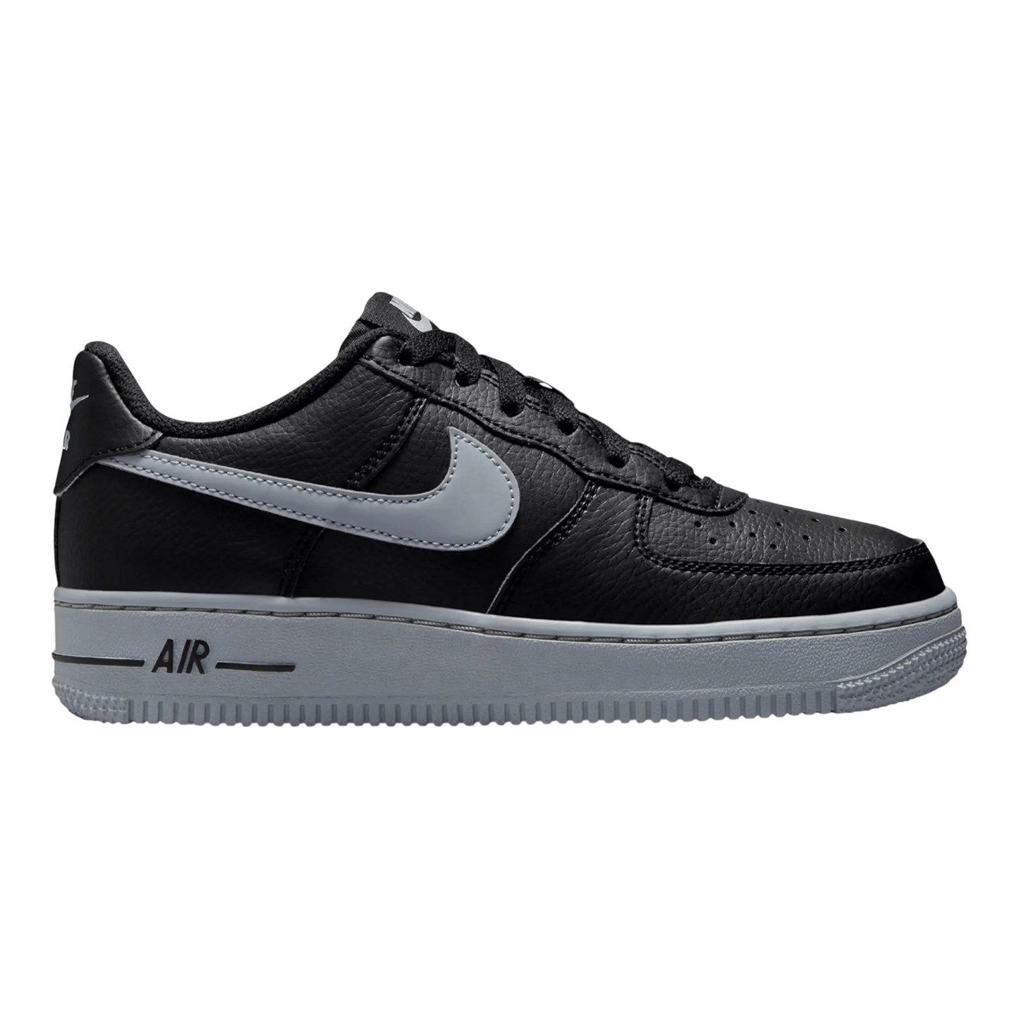 Nike Air Force 1 Low Grade School (GS) Black/Wolf Grey