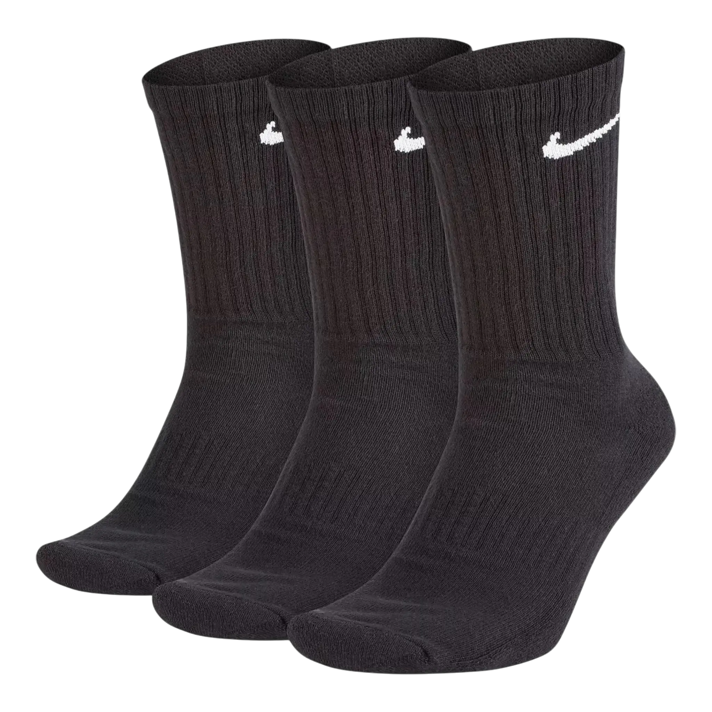 Nike Everyday Cushioned Training Crew Socks Unisex Socks Black/White