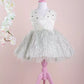 Elena White Party Dress