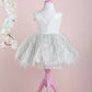 Elena White Party Dress