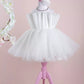 Eliza White Party Dress