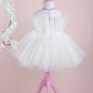 Eliza White Party Dress