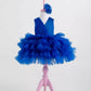 Emily Sax Blue Party Dress