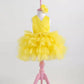 Emily Yellow Party Dress