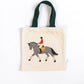 Horse Mini Tote Bag Set – 3-Pack Equestrian Kids Totes | Pony Party Favor Bags | Cute Horse Gifts for Girls
