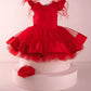 Evelyn Red Baby Dress