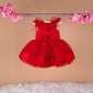 Evelyn Red Baby Dress
