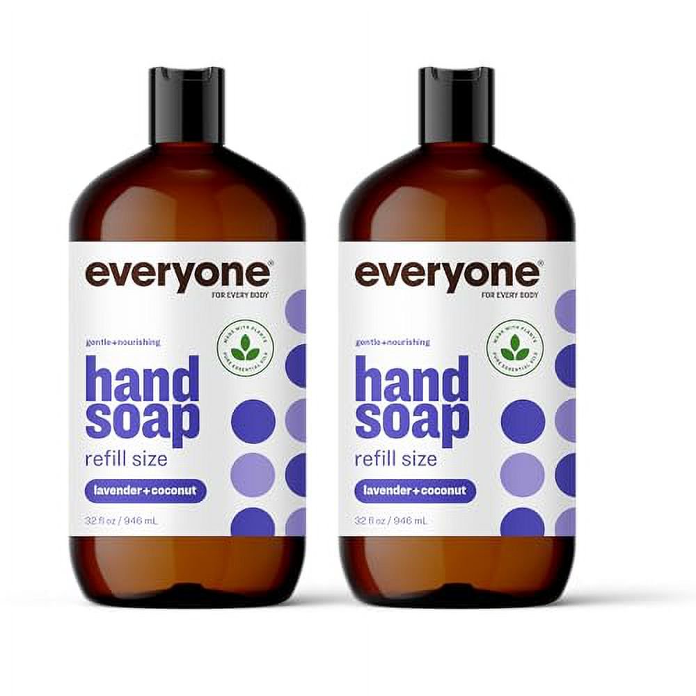 Everyone Hand Soap, Lavender Coconut, 32 fl oz Refill, Pack of 2
