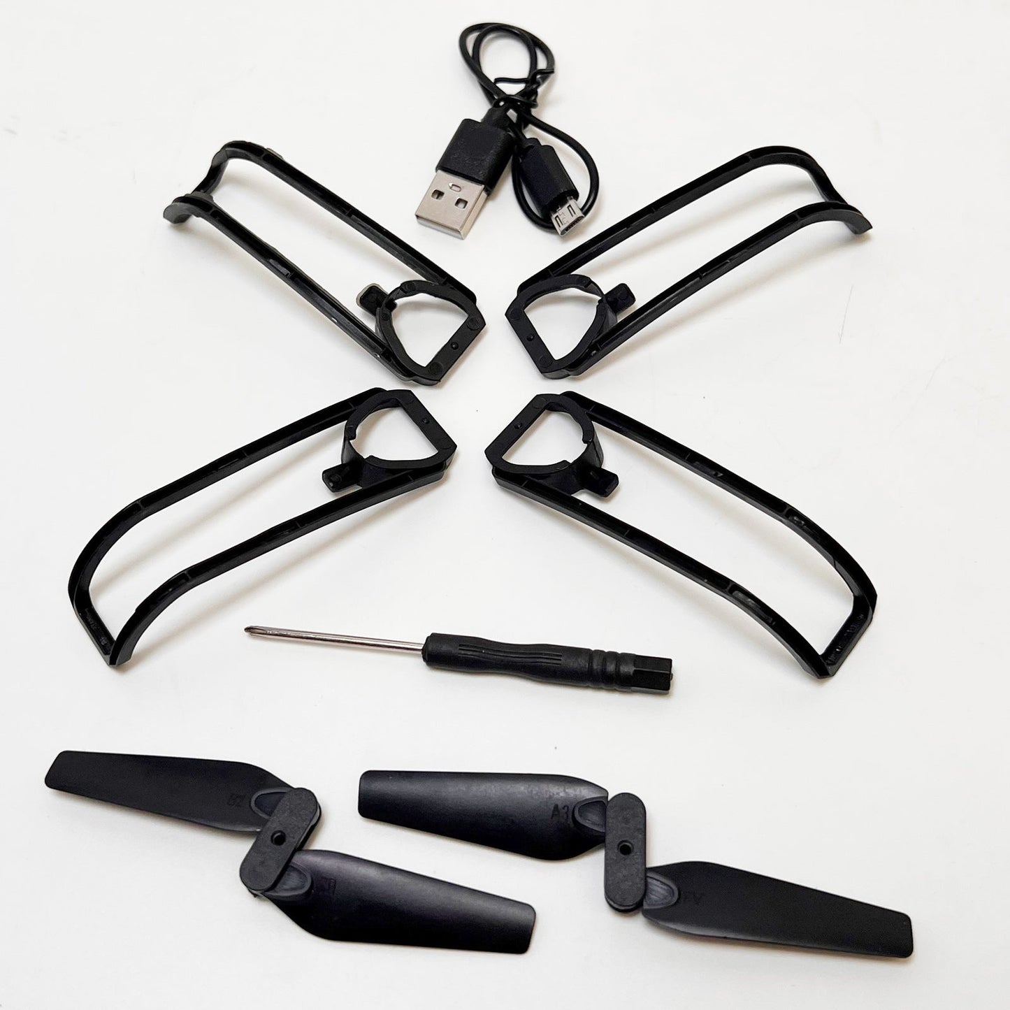 Contixo F19 Drone Propeller Blade Protector Kit - Enhanced Safety Accessories Brush motor (Old Model) by Contixo