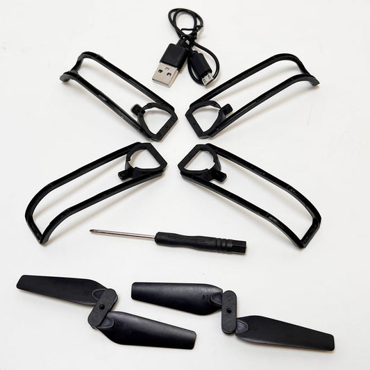 Contixo F19 Drone Propeller Blade Protector Kit - Enhanced Safety Accessories Brush motor (Old Model) by Contixo