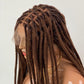 4C Natural Locs Wig "Color 4" HD Full Lace - Ready To Ship