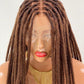 4C Natural Locs Wig "Color 4" HD Full Lace - Ready To Ship