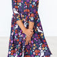 Fangtastic 3/4 Sleeve Pocket Twirl Dress