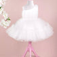 Felicity White Party Dress