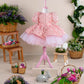Fiona Pink Party Dress - Layered