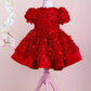 Fiona Red Party Dress