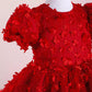 Fiona Red Party Dress