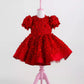 Fiona Red Party Dress