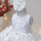 Fiona White Party Dress