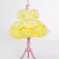 Fiona Yellow Party Dress - Layered