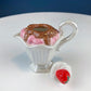 Ice Cream Shaped Creamer. Gift Gallery Fitz and Floyd. Strawberry and Chocolate Ice Cream Shaped Tiny Teapot. Cute & Thoughtful Gift.