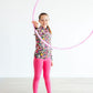 SALE Flexible Floral Full-Zip Ruffle Active Jacket
