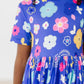 Floral Frenzy S/S Pocket Twirl Dress