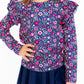 Flower Farm L/S Ruffle Tee