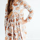 Football Friday L/S Pocket Twirl Dress
