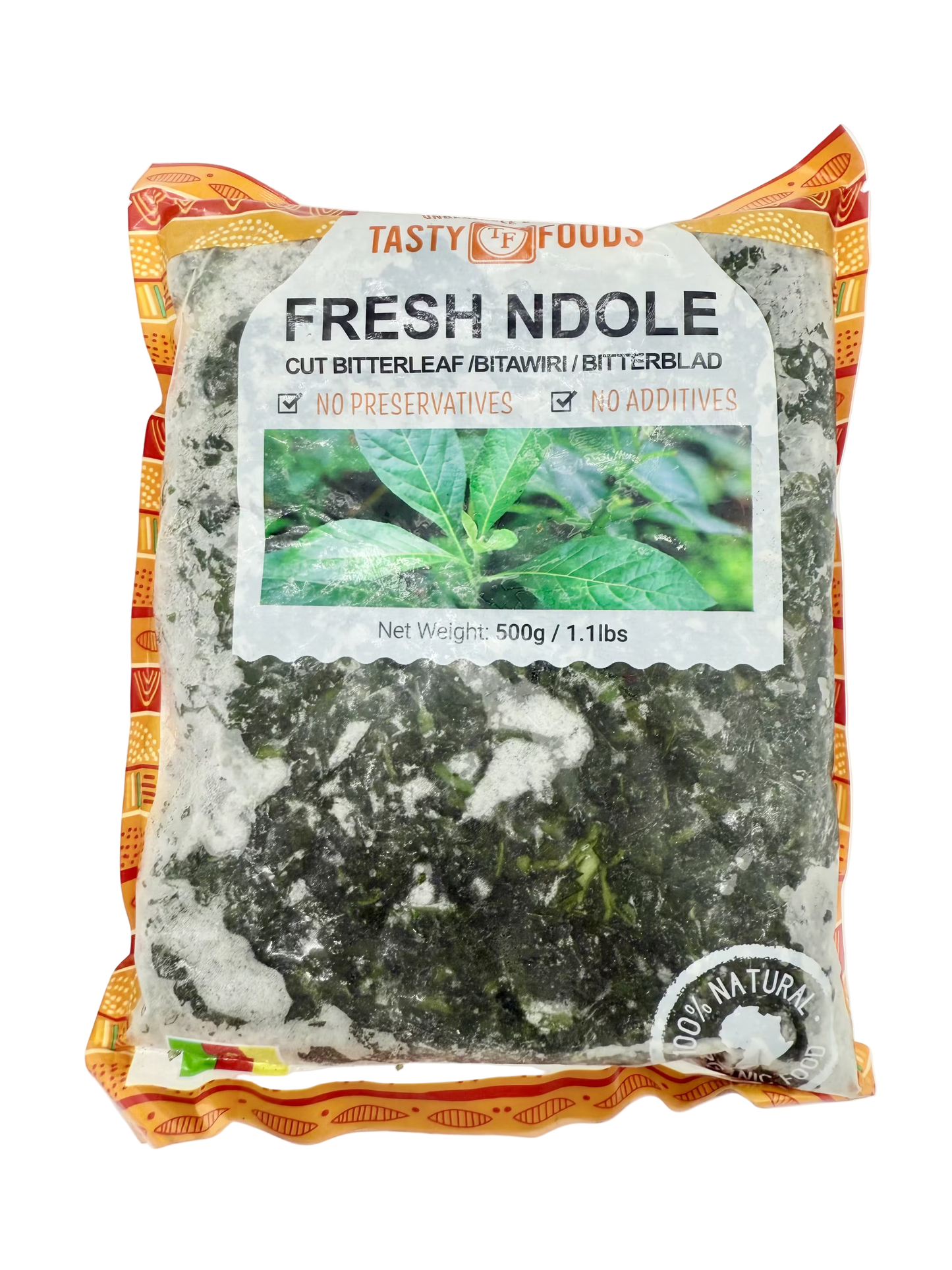 Cut bitter leaf (Fresh Ndole)