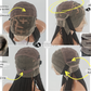 Shade Knotless Braid Wig, Full Lace, Color 1, Glueless, Scalp-Looking (Erica)