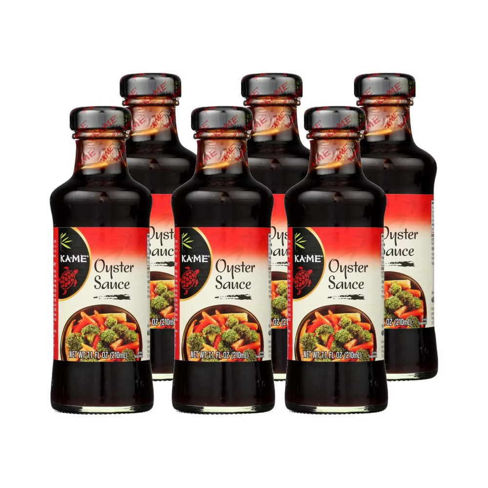 Ka'me Premium Oyster Sauce - Authentic Asian Stir Fry Sauce, 7.1 oz (Pack of 6)