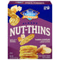Blue Diamond Nut-Thins Three Cheese Crackers, 4.25 oz (Pack of 12) - Gluten-Free, Crunchy Snack