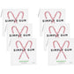 Simply Gum Holiday Peppermint Gum, 15 ct (Pack of 6) - GMO Free
