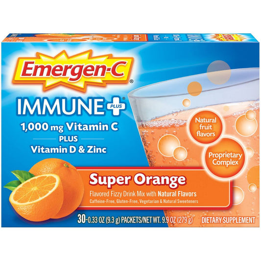 Emergen-C Immune+ Super Orange - 30 Packets