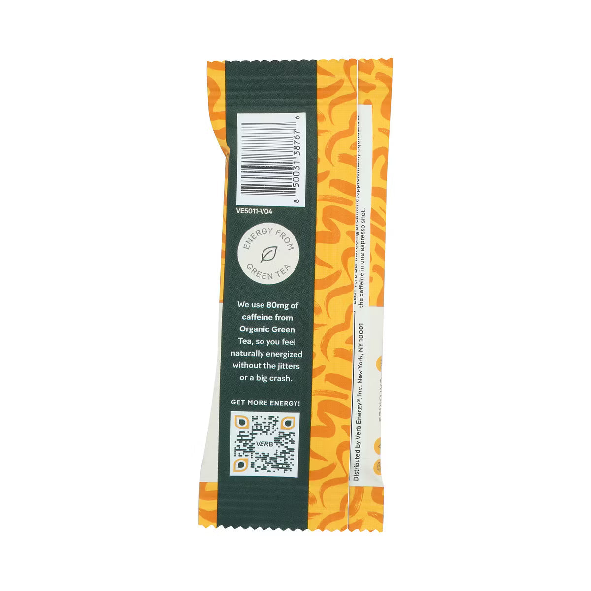 Verb Energy Bars, Chip Banana Bread, 16-Pack of .92 oz